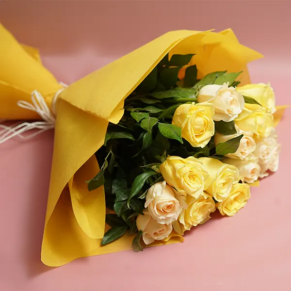 Radiant Yellow Roses