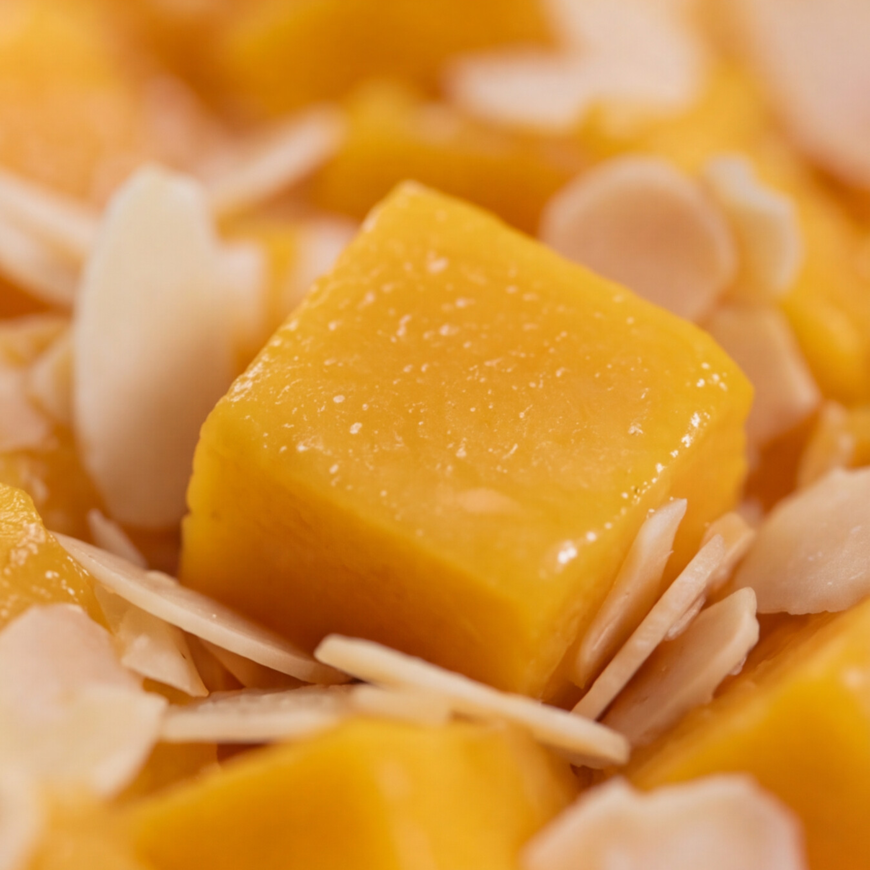 Fresh Mango Almond Cake
